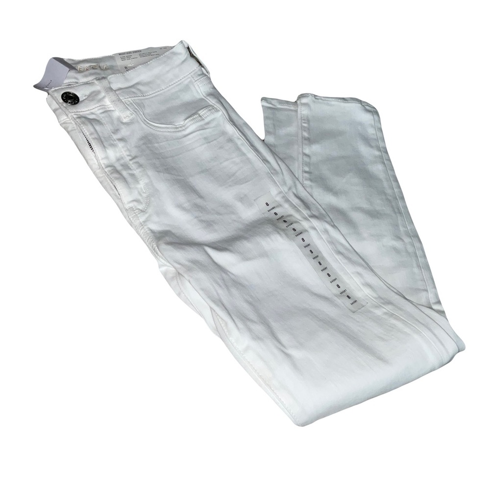 American Eagle Size 8 NEW White Skinny Jeans